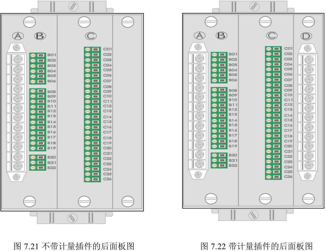 DSP-622系列數(shù)字變壓器差動(dòng)保護(hù)裝置接線